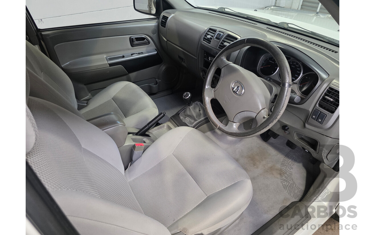 05/2013 Great Wall V200 (4x4) K2 Single Cab Utility White 2.0L