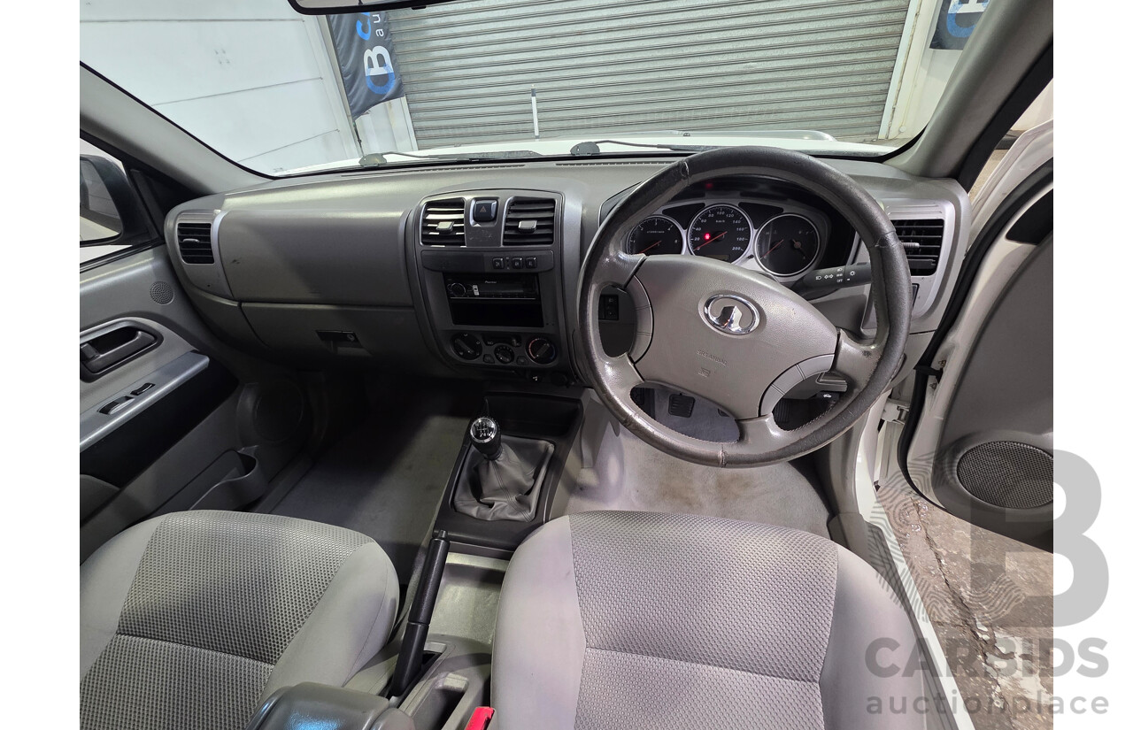 05/2013 Great Wall V200 (4x4) K2 Single Cab Utility White 2.0L