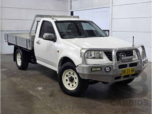 05/2013 Great Wall V200 (4x4) K2 Single Cab Utility White 2.0L