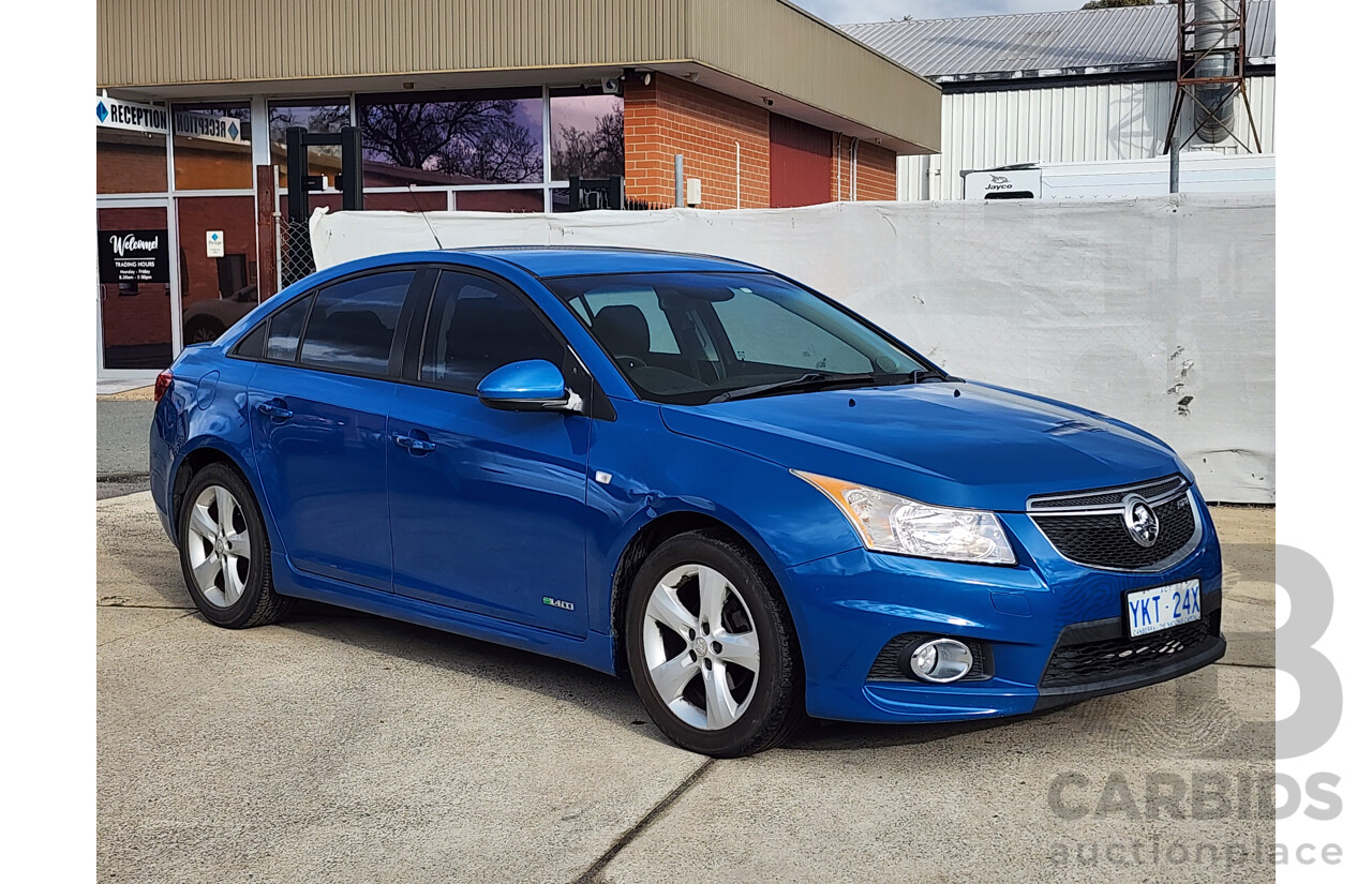 07/2012 Holden Cruze SRi JH MY12 4d Sedan Blue 1.4L