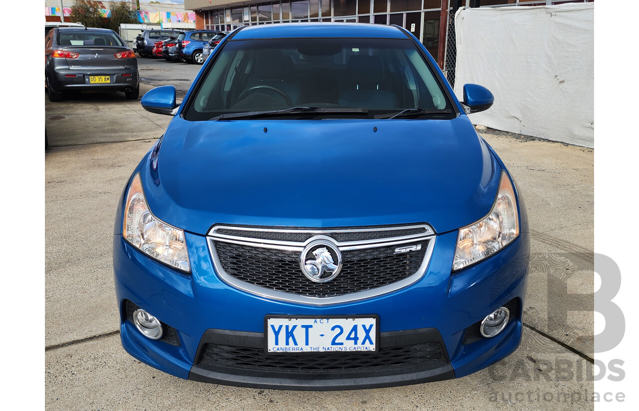 07/2012 Holden Cruze SRi JH MY12 4d Sedan Blue 1.4L
