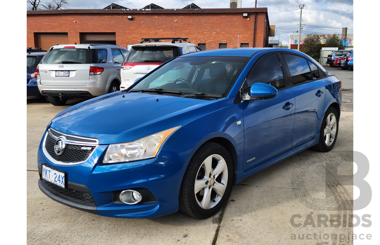 07/2012 Holden Cruze SRi JH MY12 4d Sedan Blue 1.4L