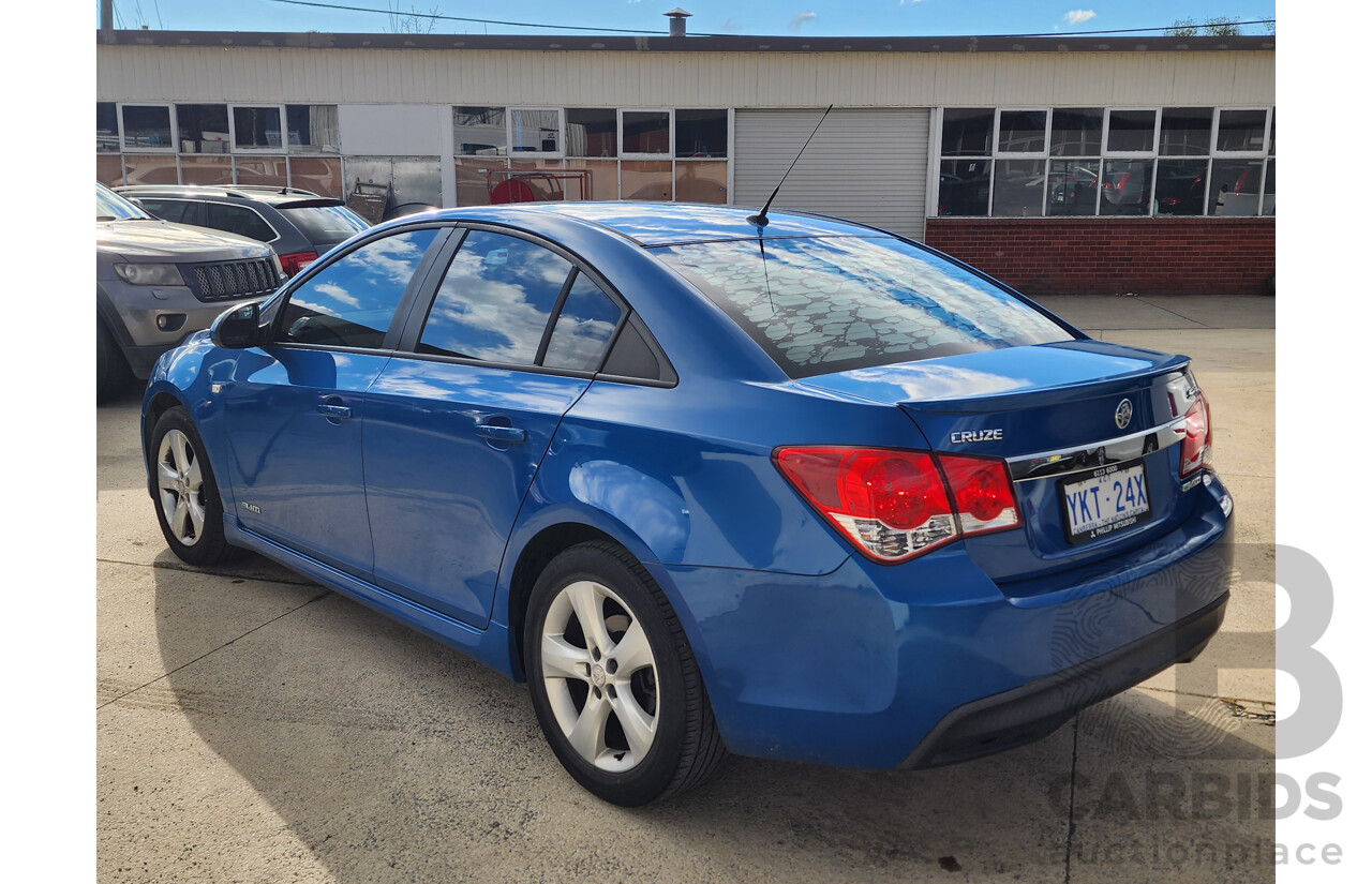 07/2012 Holden Cruze SRi JH MY12 4d Sedan Blue 1.4L