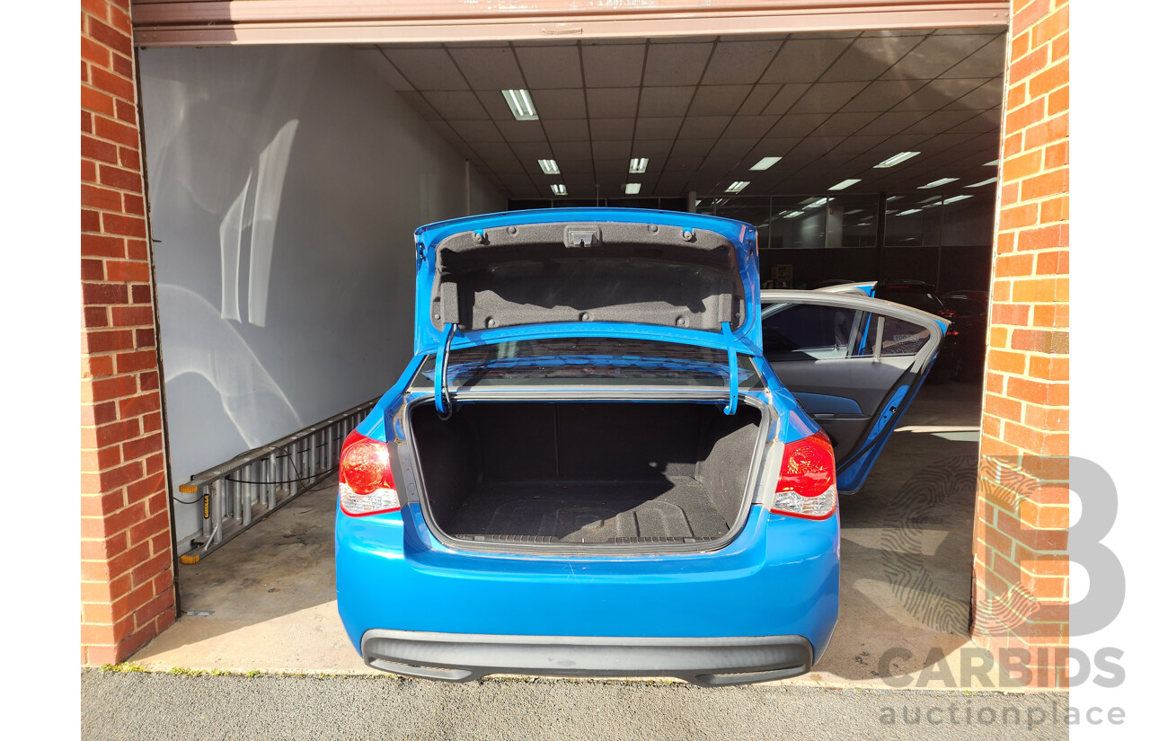 07/2012 Holden Cruze SRi JH MY12 4d Sedan Blue 1.4L
