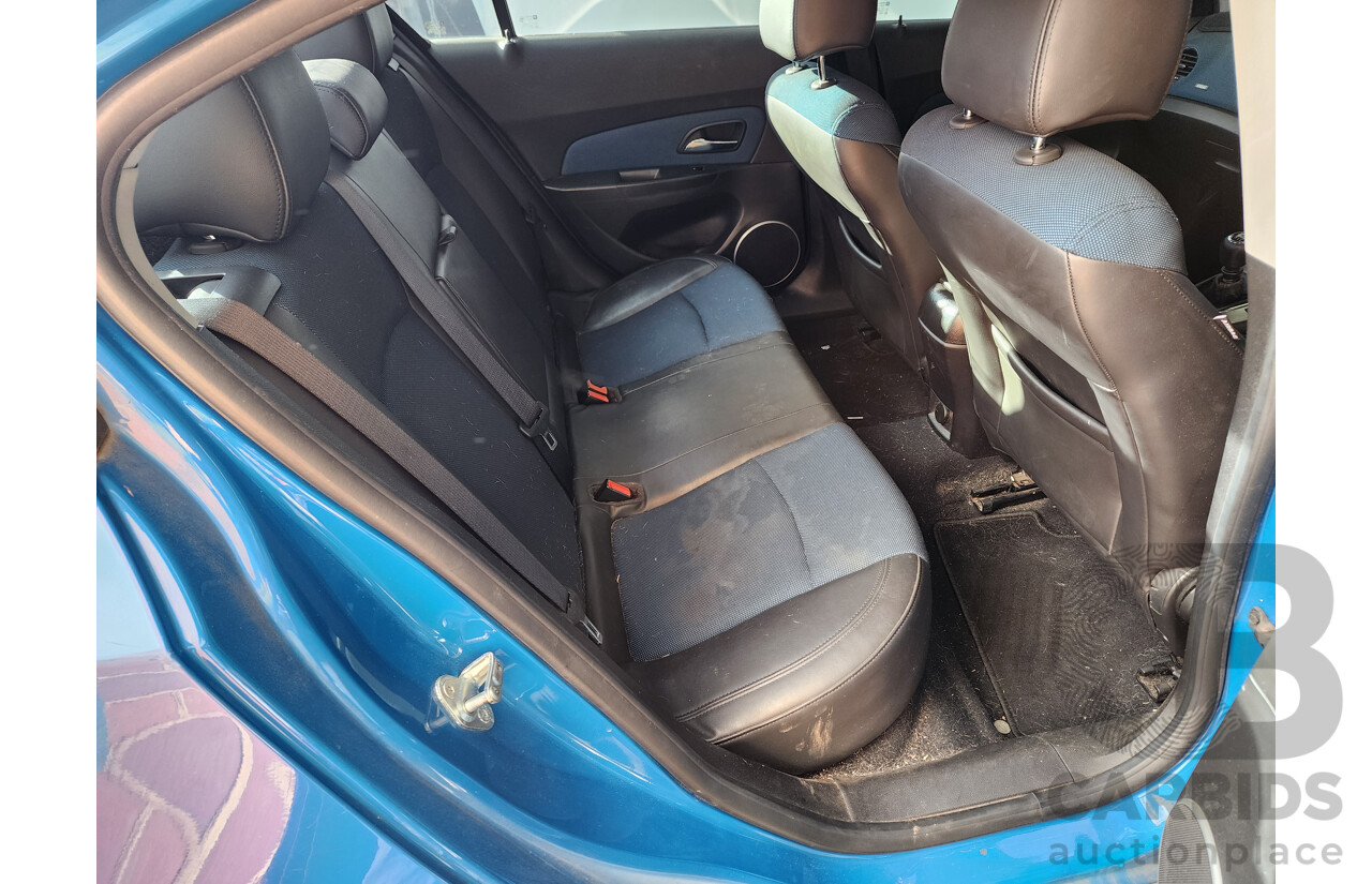 07/2012 Holden Cruze SRi JH MY12 4d Sedan Blue 1.4L