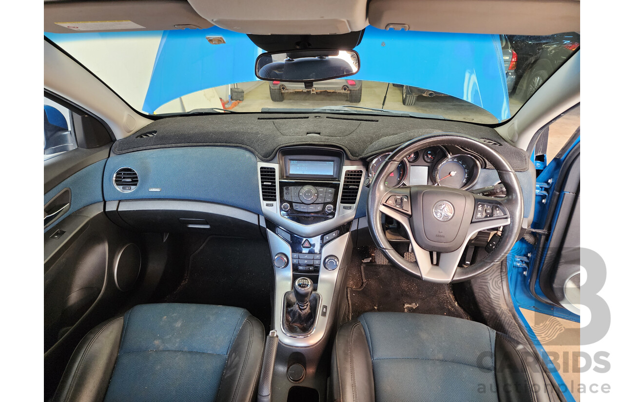 07/2012 Holden Cruze SRi JH MY12 4d Sedan Blue 1.4L