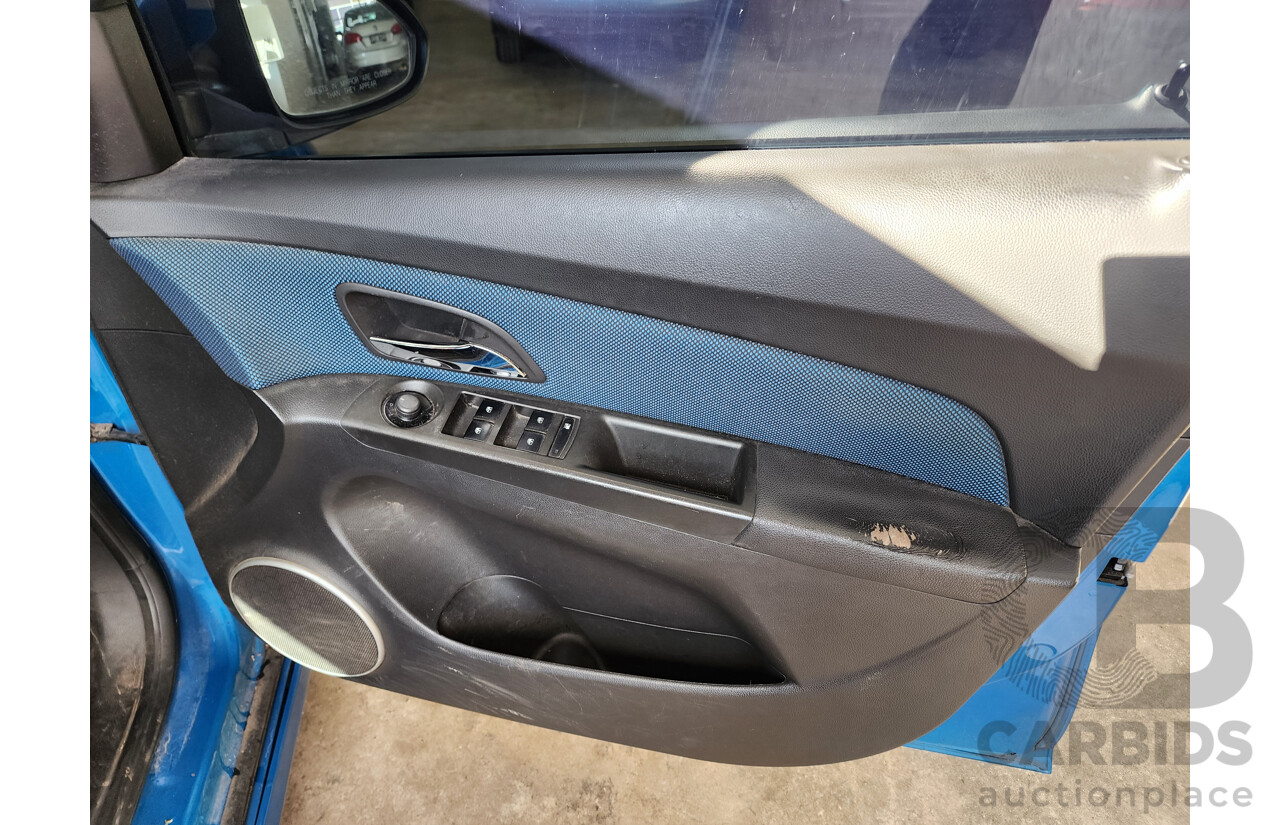 07/2012 Holden Cruze SRi JH MY12 4d Sedan Blue 1.4L