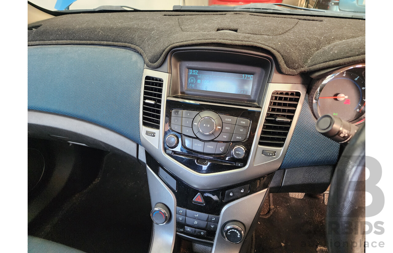 07/2012 Holden Cruze SRi JH MY12 4d Sedan Blue 1.4L