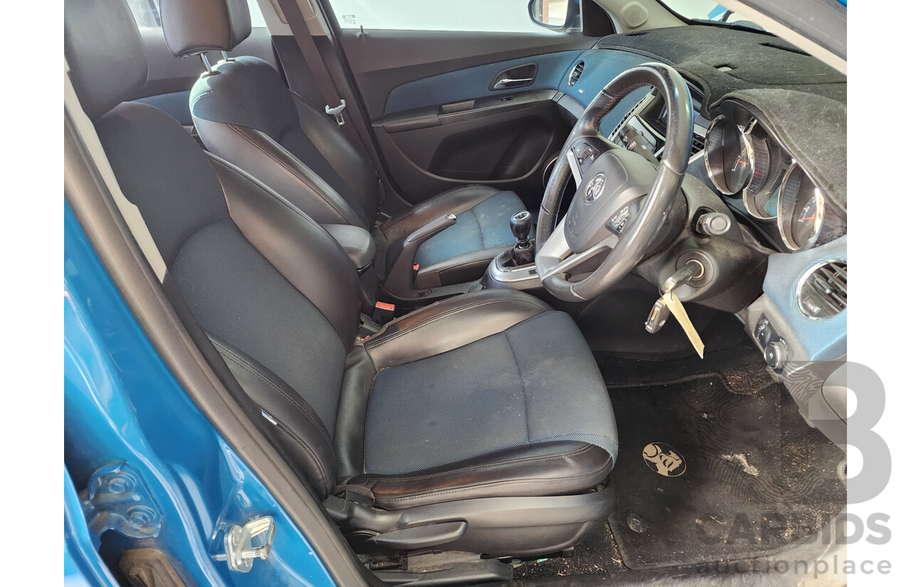 07/2012 Holden Cruze SRi JH MY12 4d Sedan Blue 1.4L