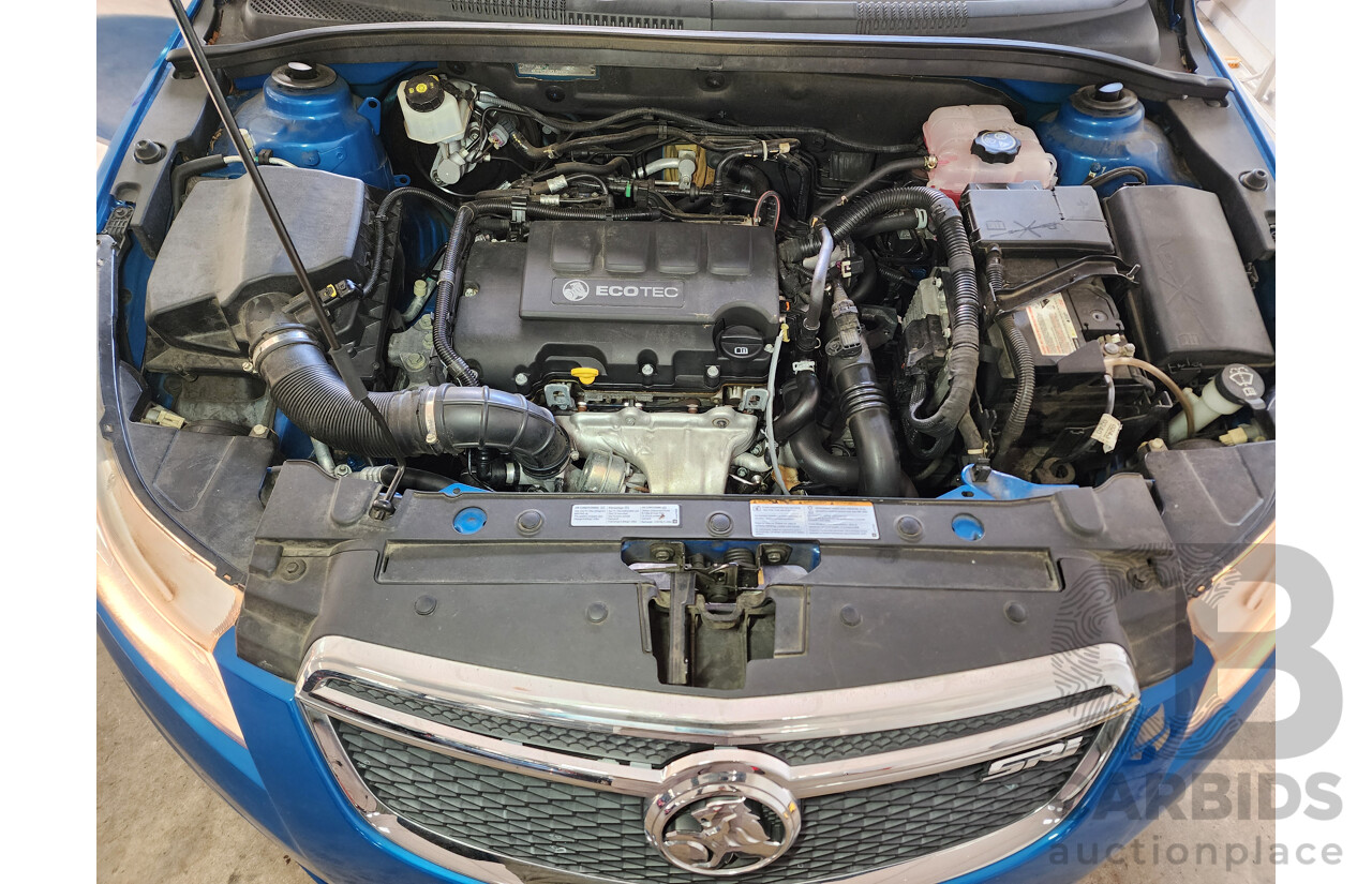 07/2012 Holden Cruze SRi JH MY12 4d Sedan Blue 1.4L