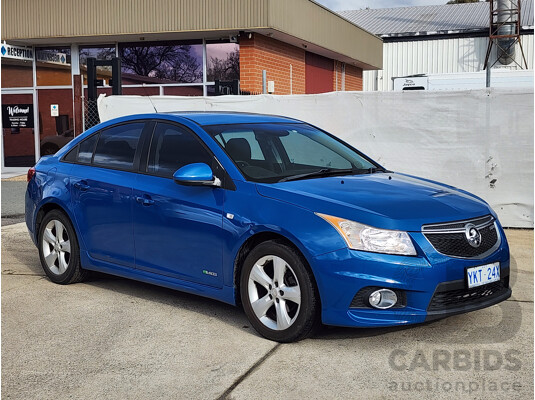 07/2012 Holden Cruze SRi JH MY12 4d Sedan Blue 1.4L
