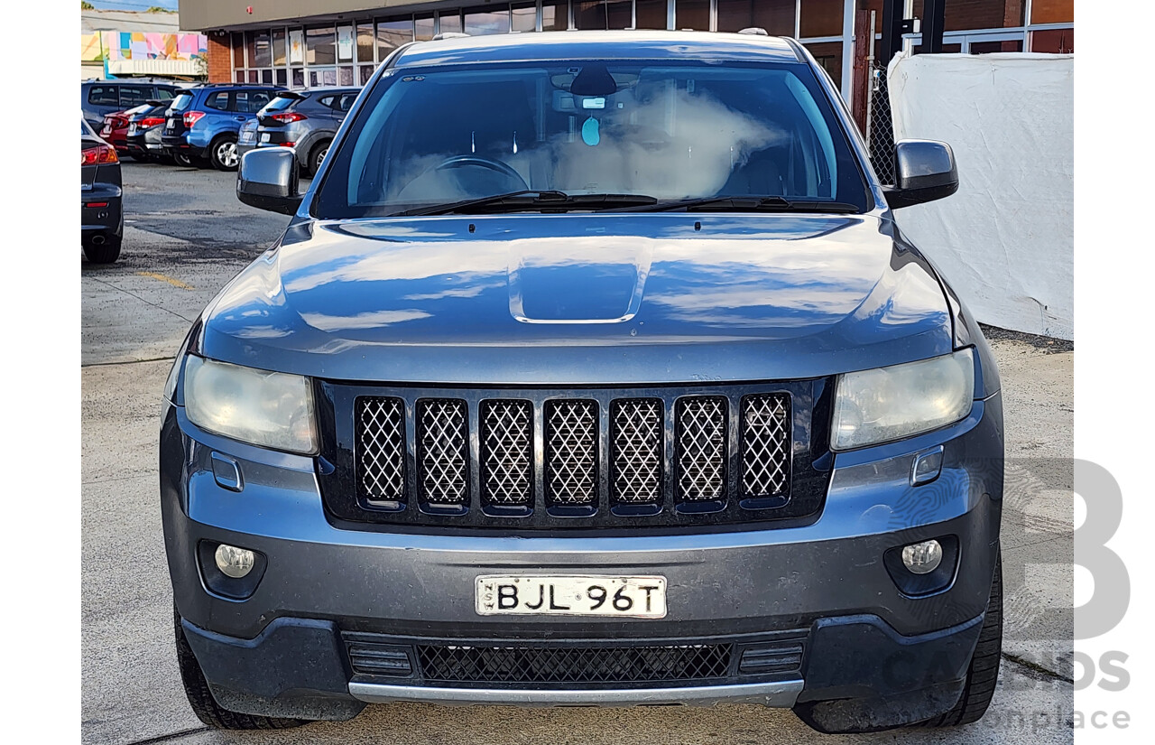 08/2012 Jeep Grand Cherokee Laredo (4x4) WK 4d Wagon Grey 3.6L