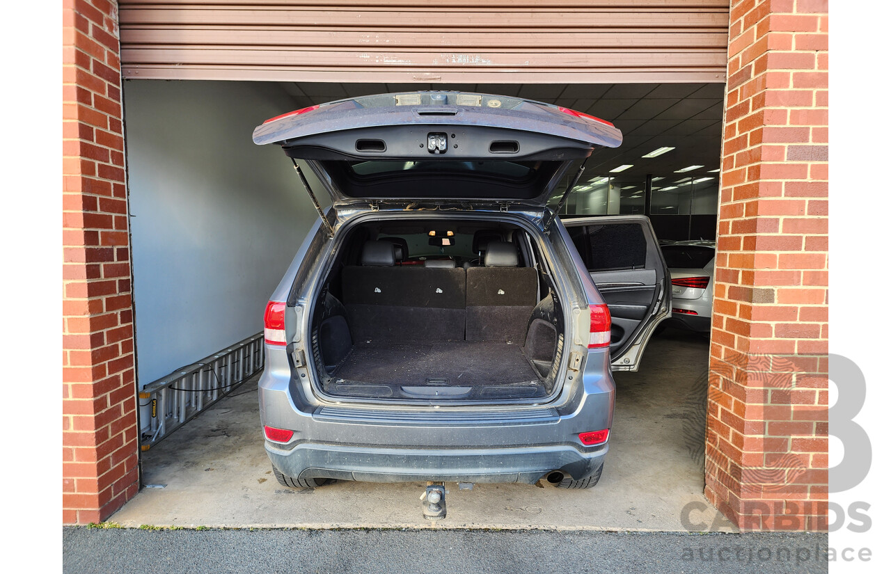 08/2012 Jeep Grand Cherokee Laredo (4x4) WK 4d Wagon Grey 3.6L