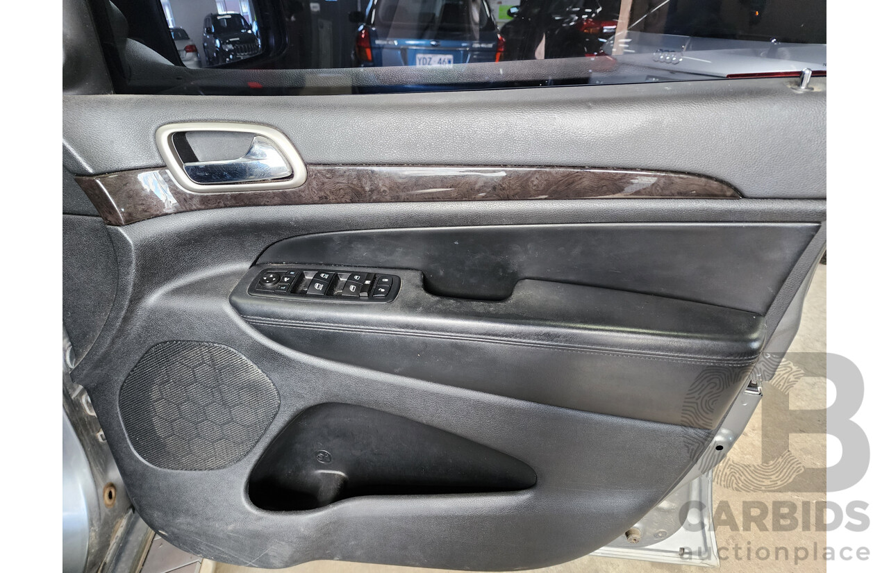08/2012 Jeep Grand Cherokee Laredo (4x4) WK 4d Wagon Grey 3.6L
