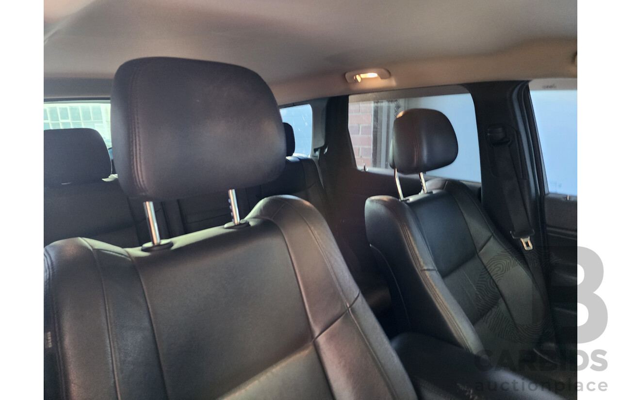 08/2012 Jeep Grand Cherokee Laredo (4x4) WK 4d Wagon Grey 3.6L