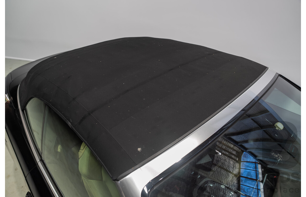 05/2012 Audi A5 2.0 TDI 8T MY12 2d Cabriolet Black 2.0L