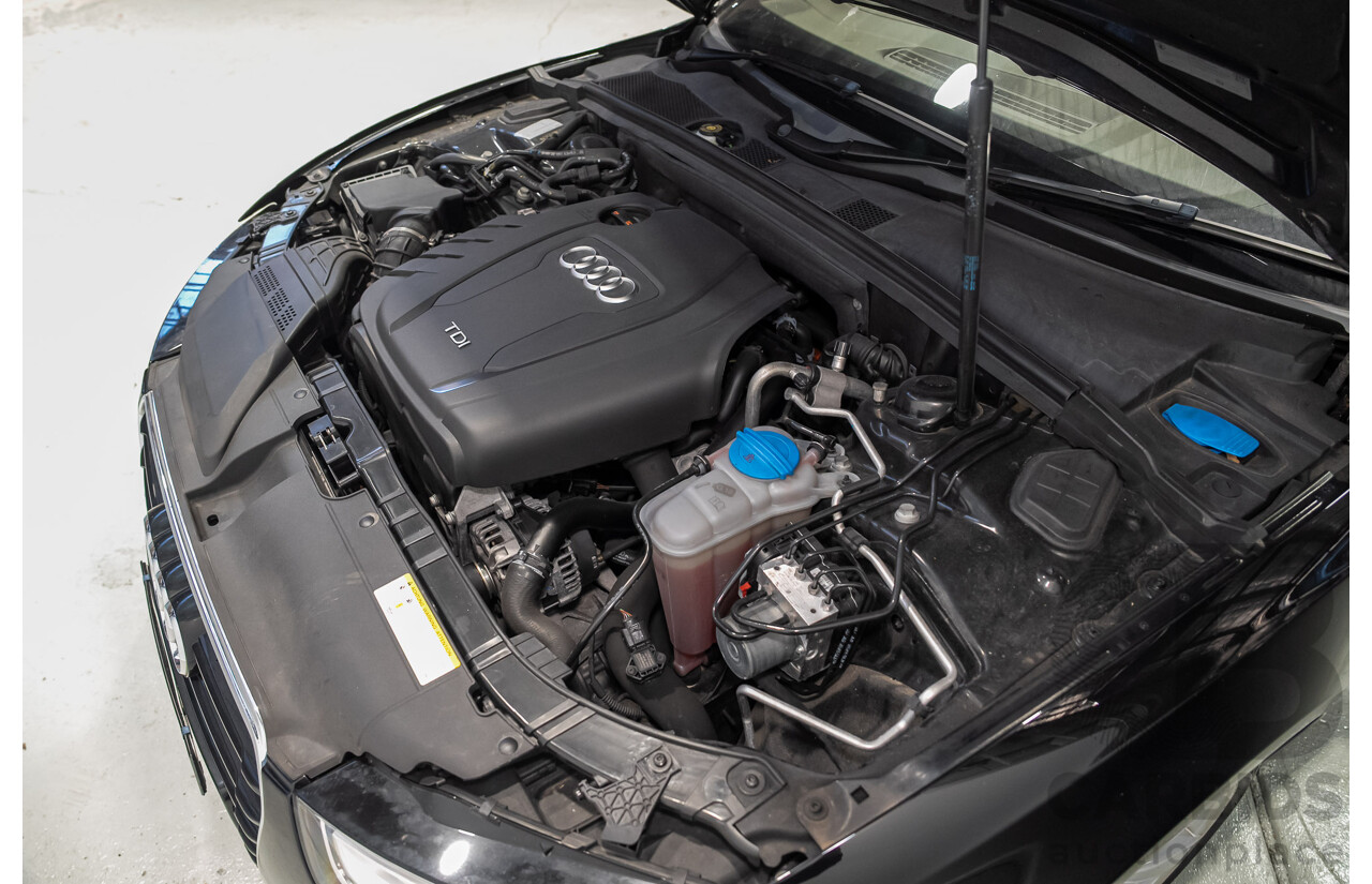 05/2012 Audi A5 2.0 TDI 8T MY12 2d Cabriolet Black 2.0L