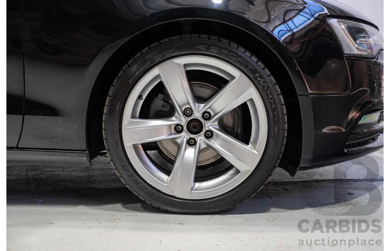 05/2012 Audi A5 2.0 TDI 8T MY12 2d Cabriolet Black 2.0L