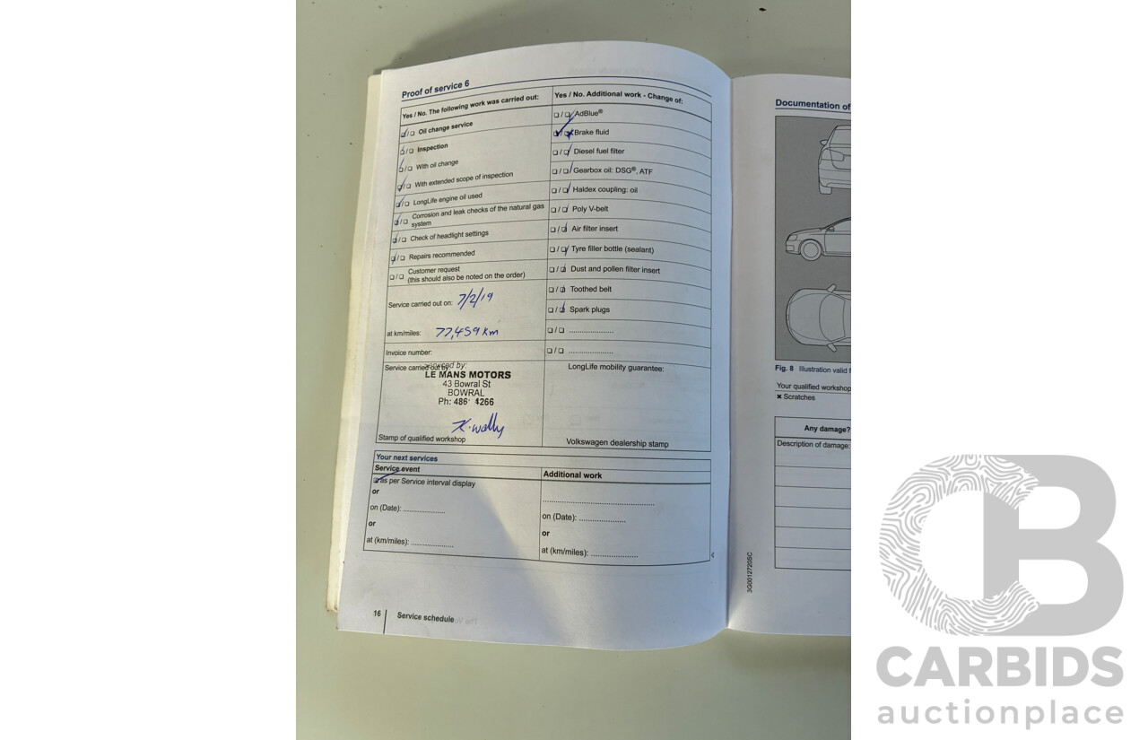 10/2015 Volkswagen Polo 66 TSI Trendline 6R MY16 5d Hatchback White Turbo 1.2L