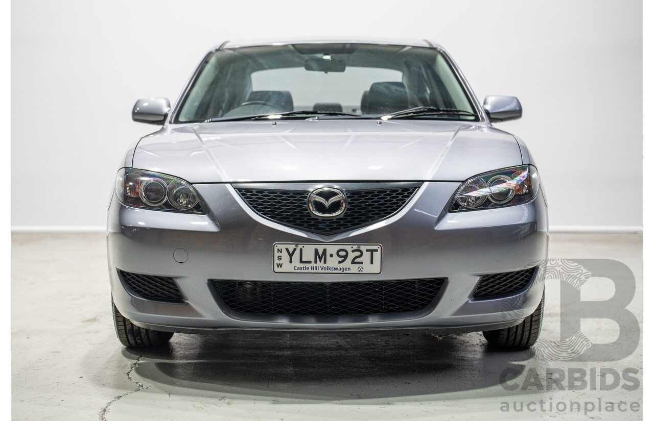 10/2004 Mazda 3 NEO BK 4d Sedan Grey 2.0L