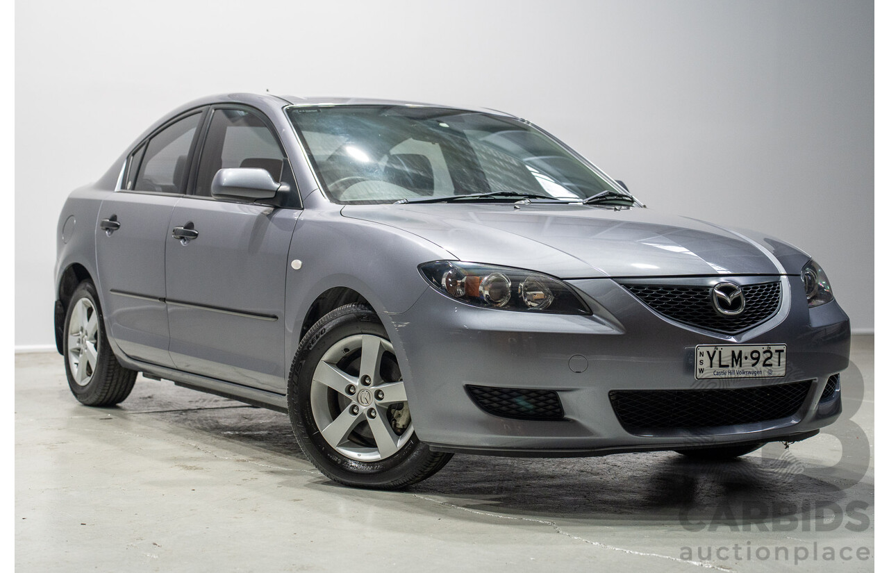 10/2004 Mazda 3 NEO BK 4d Sedan Grey 2.0L