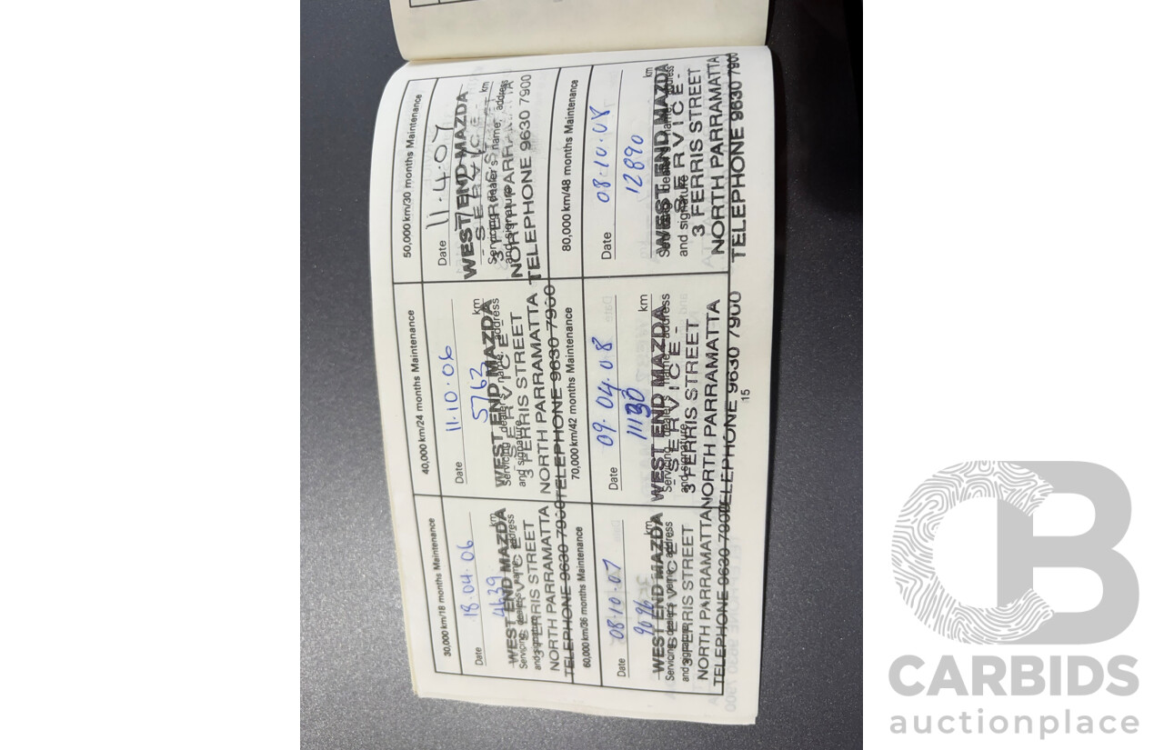 10/2004 Mazda 3 NEO BK 4d Sedan Grey 2.0L