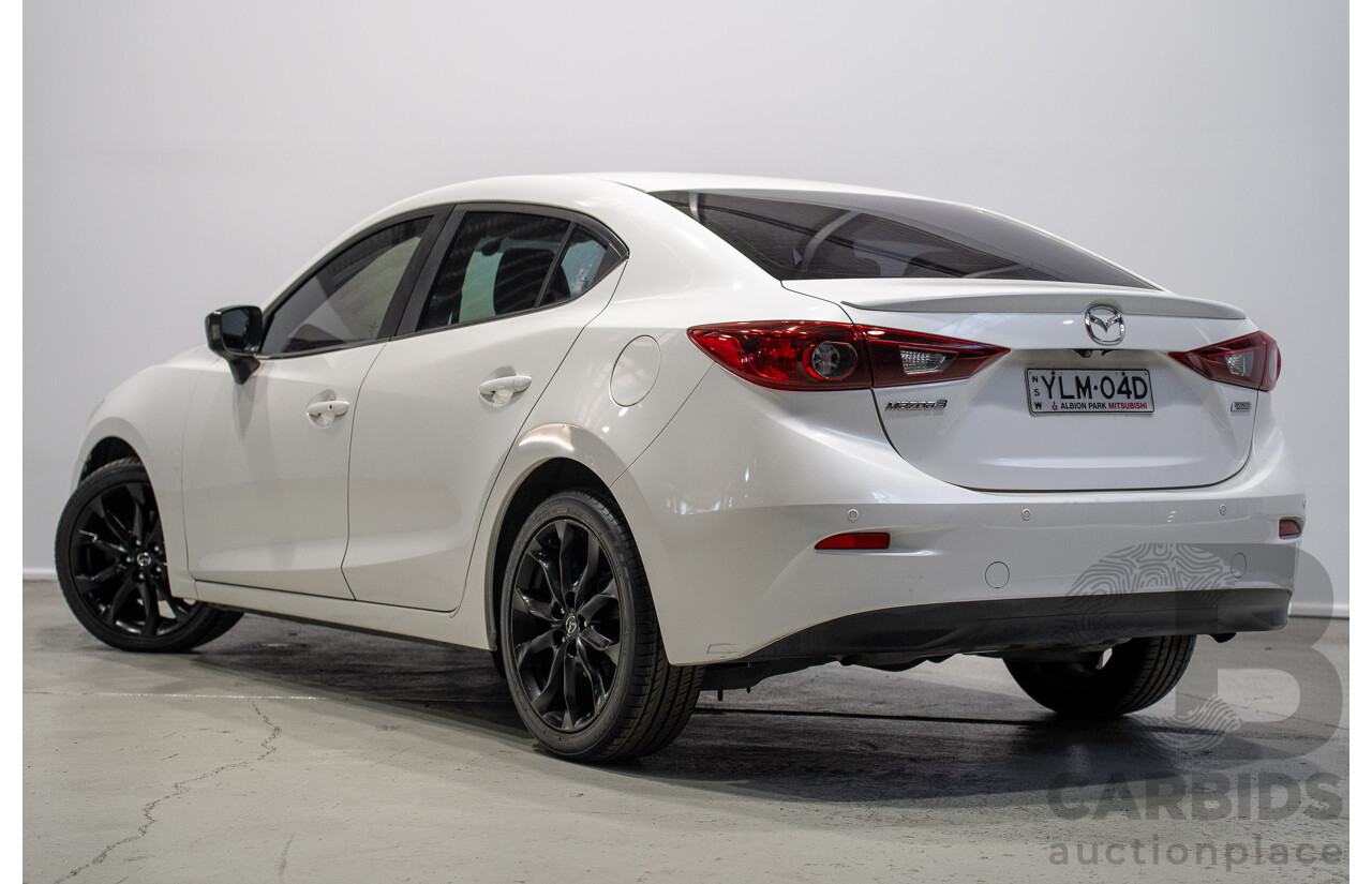 03/2015 Mazda Mazda3 SP25 BM MY15 4d Sedan White 2.5L