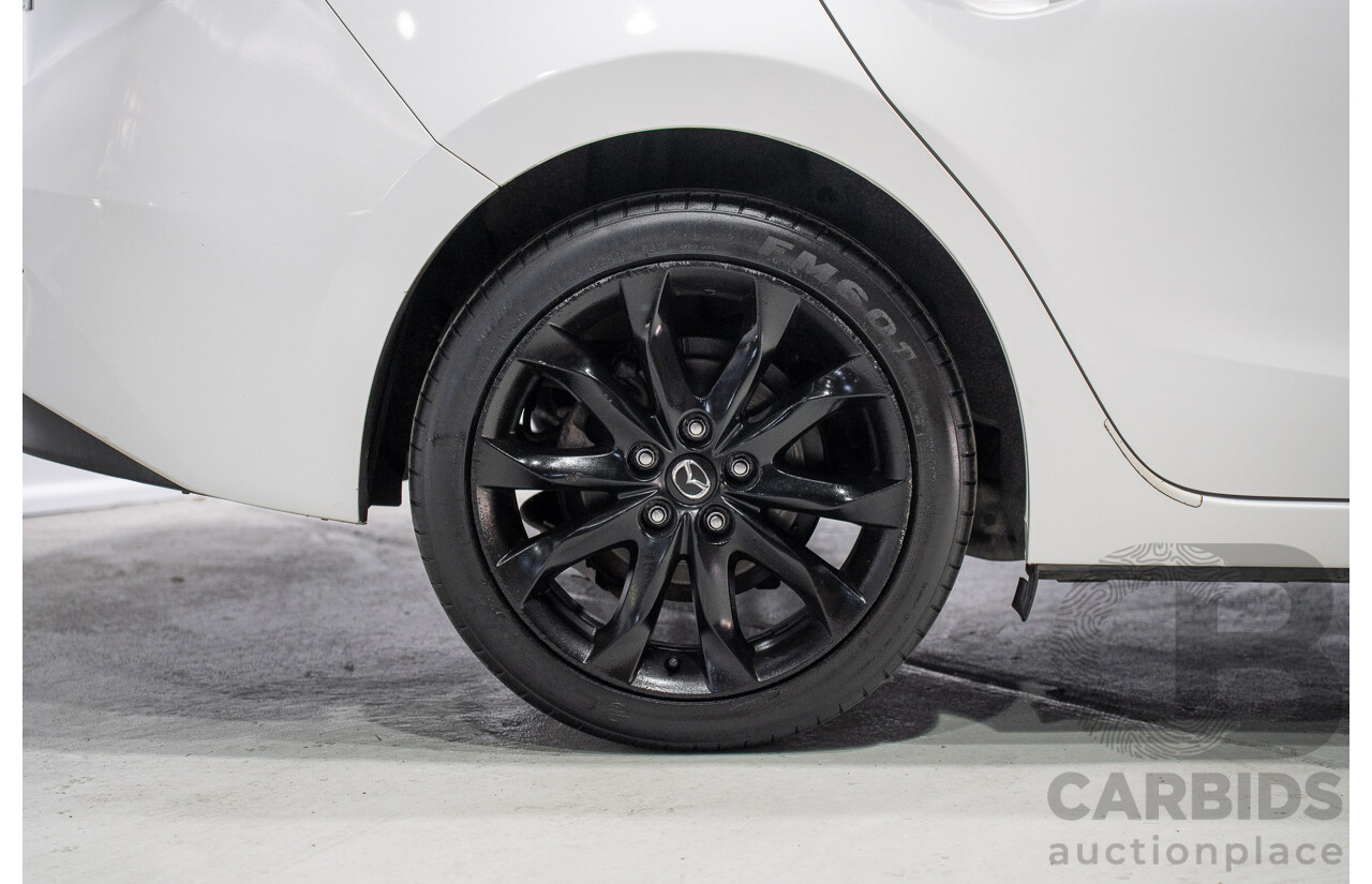 03/2015 Mazda Mazda3 SP25 BM MY15 4d Sedan White 2.5L