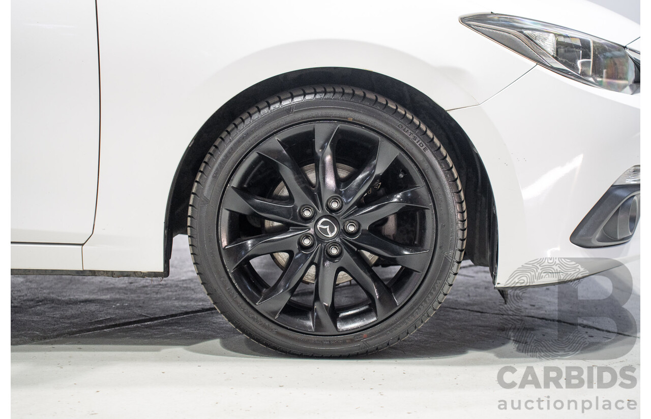 03/2015 Mazda Mazda3 SP25 BM MY15 4d Sedan White 2.5L