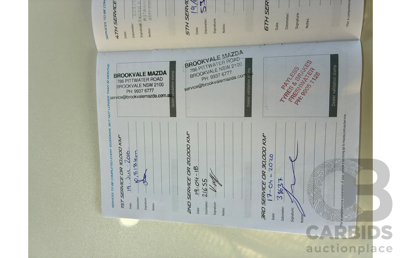 03/2015 Mazda Mazda3 SP25 BM MY15 4d Sedan White 2.5L