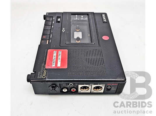 Vintage Sony (TC-D5 Pro) Stereo Cassette Recorder