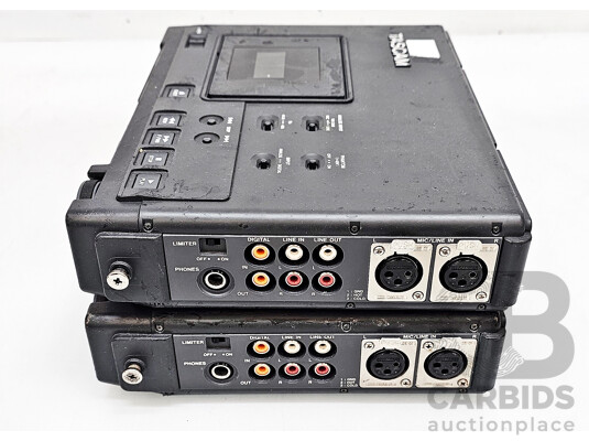Vintage Tascam (DA-P1) Digital Audio Tape Recorder - Lot of Two