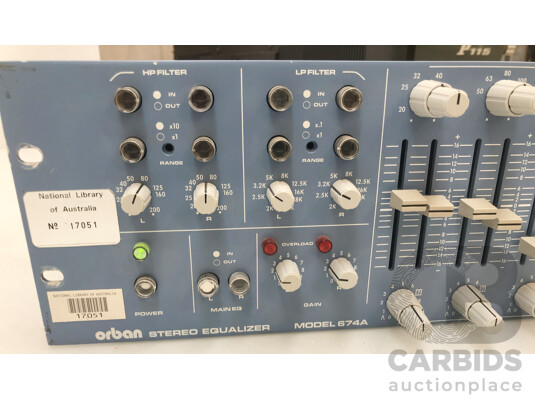 Orban (674A) 8-Band Stereo Equaliser