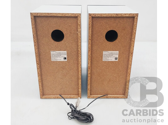 Sony (SS-CHX5) Speaker System Lot of Two