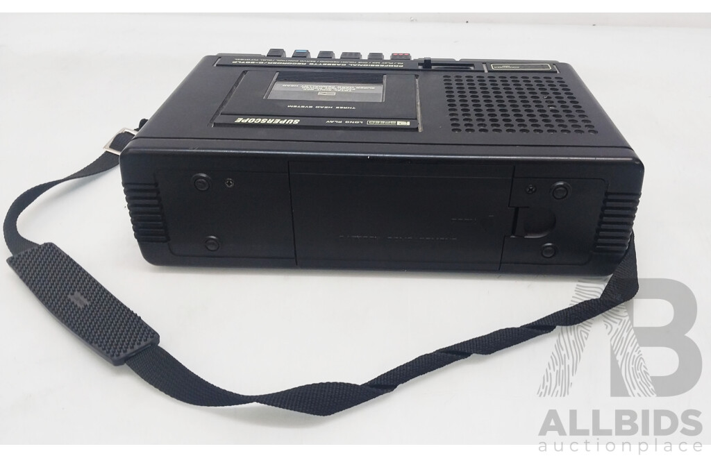 SuperScope (C-207LP) Professional Cassette Recorder