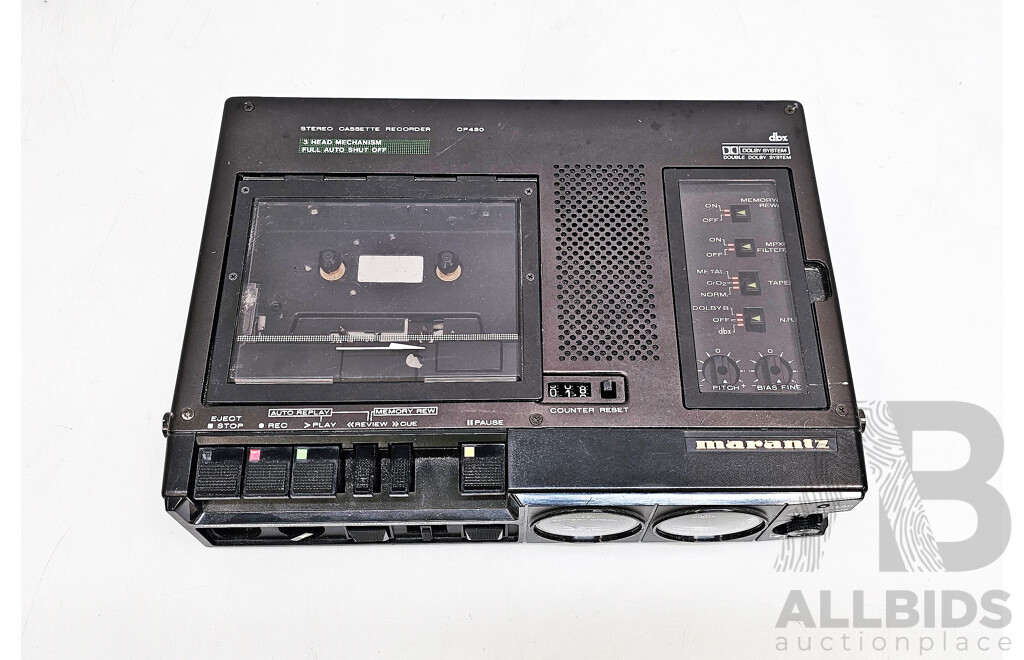 Vintage Marantz (CP430) Stereo Cassette-Recorder