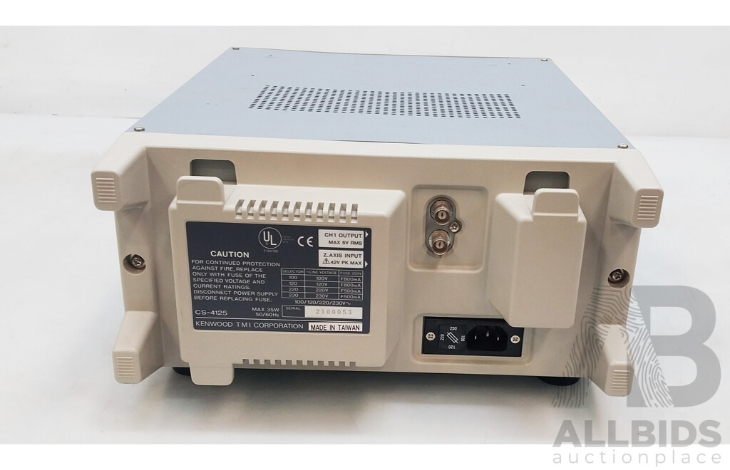Kenwood (CS-4125) Oscilloscope
