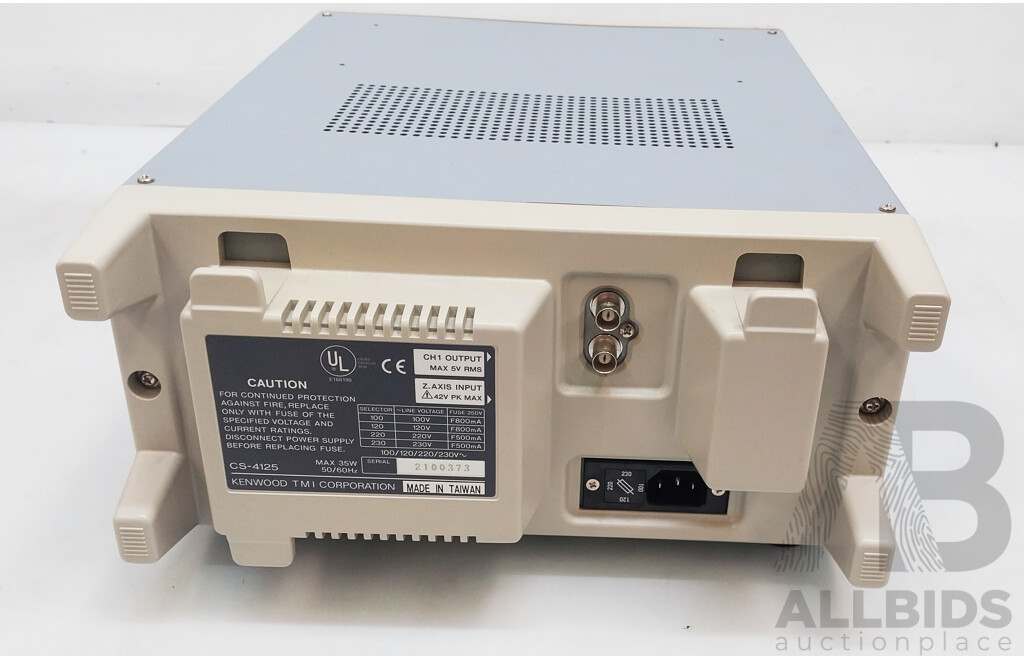 Kenwood (CS-4125) Oscilloscope