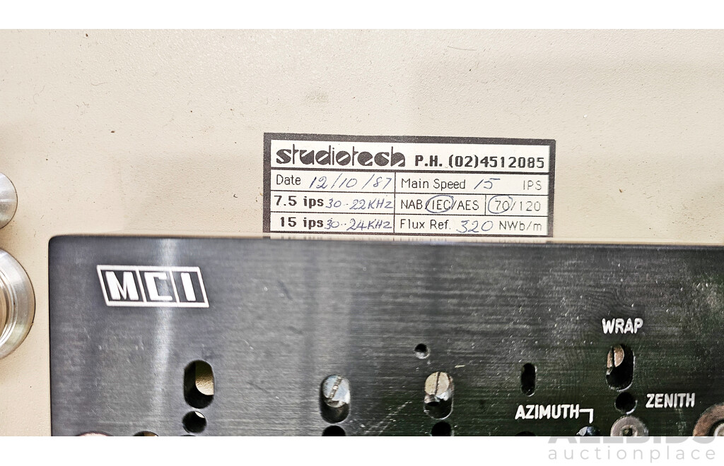 MCI Open Reel Recorder