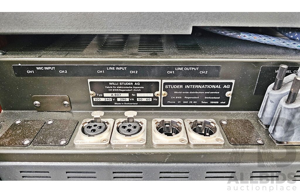 Studer Open Reel Recorder