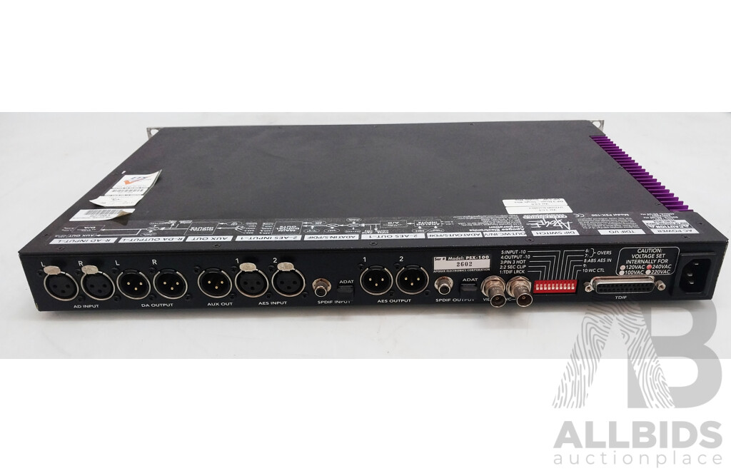 Apogee PSX-100 Analog to Digital Audio Converter