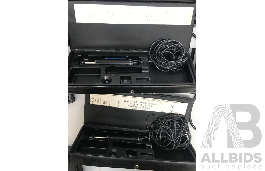 Bulk Lot of Assorted Condenser Microphones and Other Equipment/Accessories