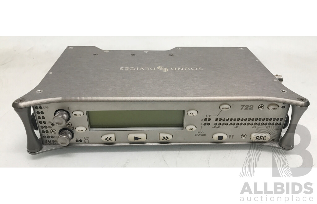 Sound Devices (722) Portable Digital Audio Recorders - Lot of 15