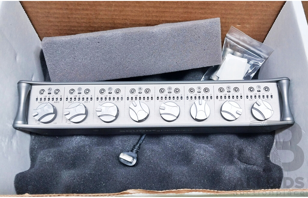 Box of Assorted Pro Audio Equipment & Accesories