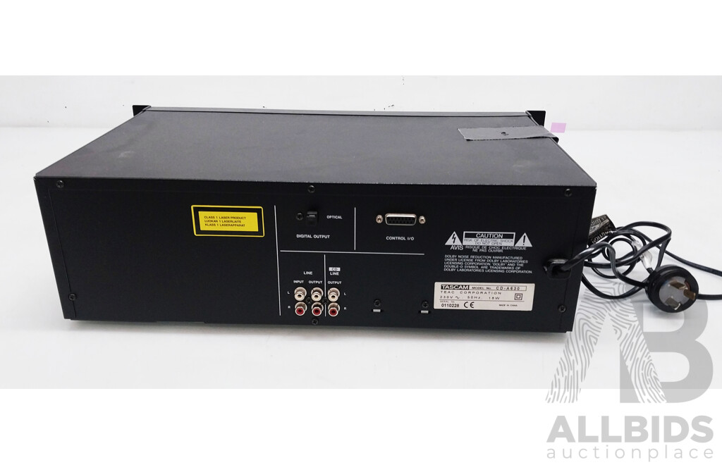 Tascam (CD-A630) Cassette Player & CD Changer