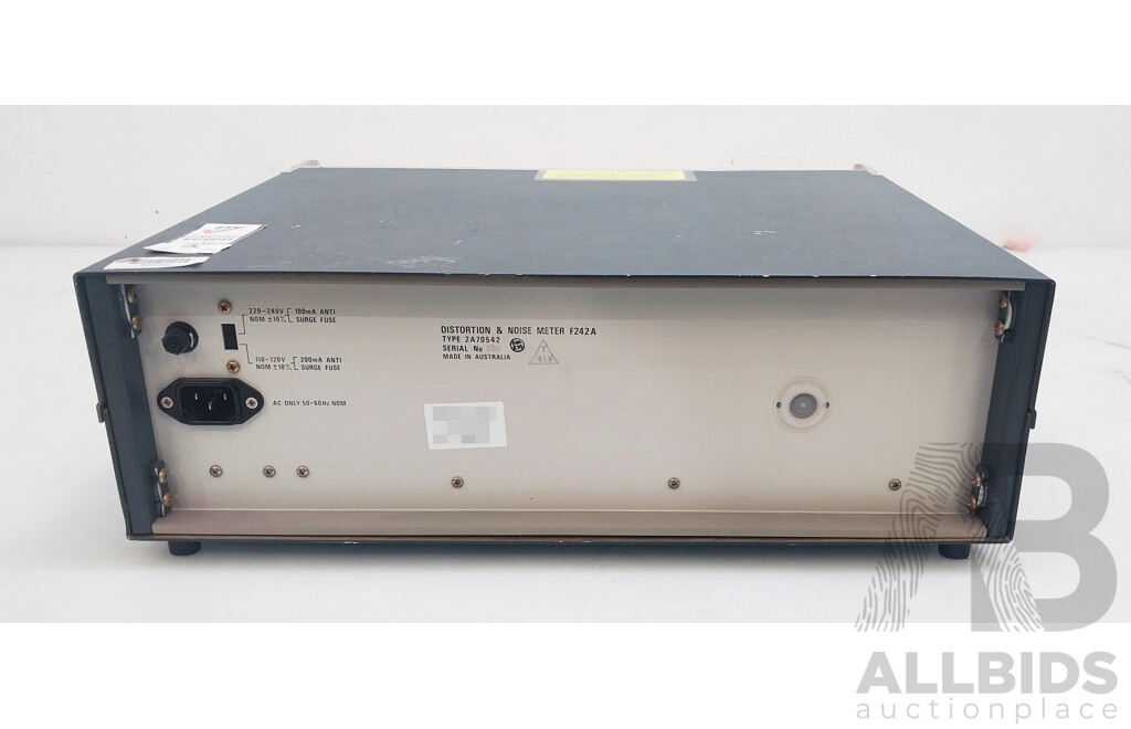 AWA (F242A) Test Instrument
