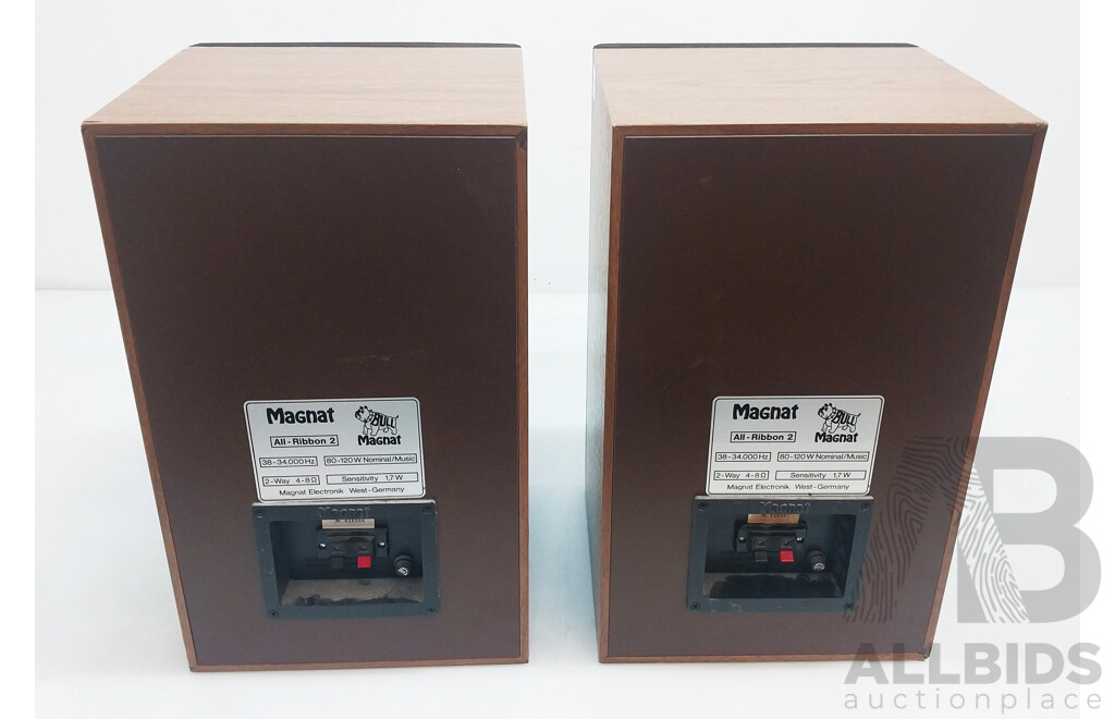 Magnat (All Ribbon 2) Speaker System Lot of Two