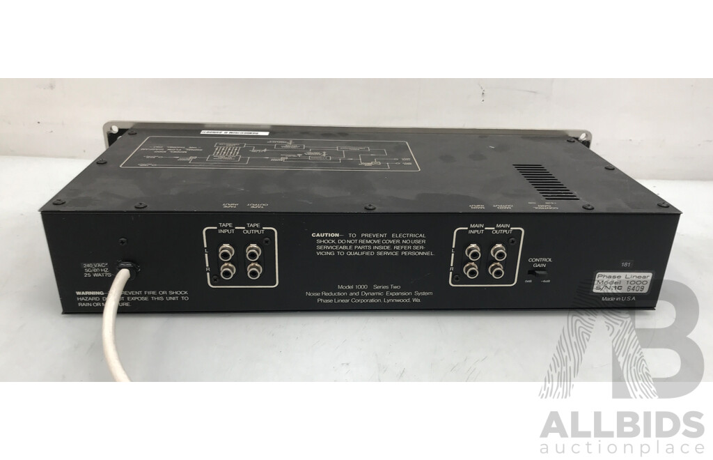 Phase Linear 1000 Series Two Auto-correlator