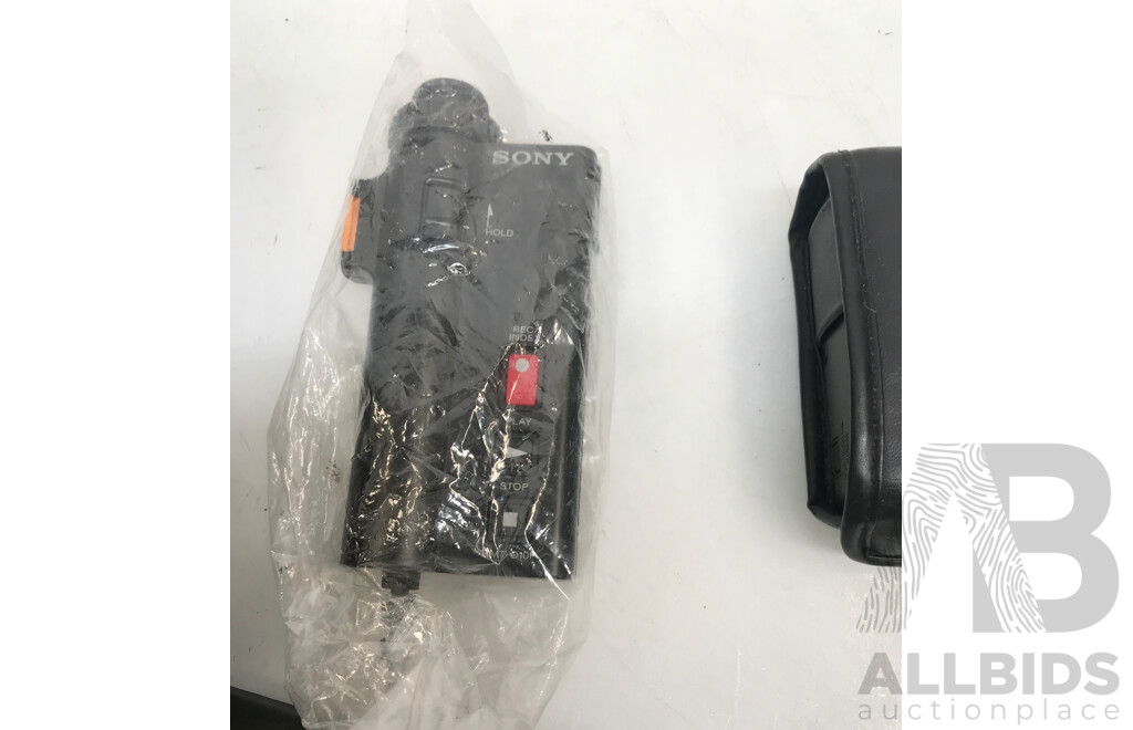 Lot of Assorted Condenser Microphones, Audio Tape Recorders, and Other Equipment/Accessories