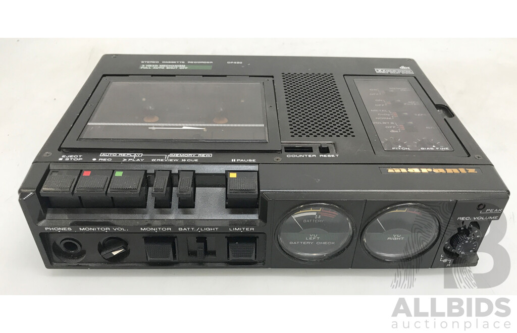 Vintage Marantz (CP430) Stereo Cassette Recorder